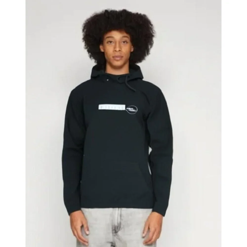 Grand AC 75 Mile Why I'm So Addicted Black Running Hoodie Sweater Men's Small - Picture 2 of 10
